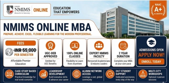 Online MBA by NMIMS Mumbai