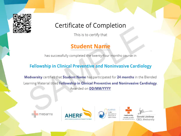 Fellowship in Clinical Preventive and Noninvasive Cardiology